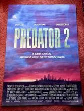 Predator 2 - Kinoplakat Poster A0, 84x119cm, GEROLLT, Bill Paxton, Danny Glover