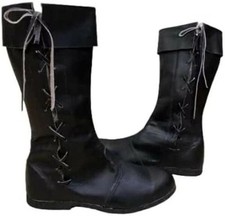 Mittelalter leder stiefel - leder,