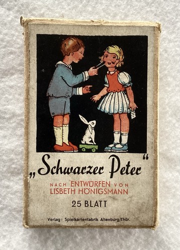Kartenspiel schwarzer peter - kartenspiel,