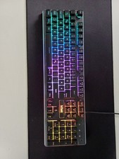 RedThunder K10 Gaming Tastatur, QWERTZ DE-Layout, Schwarz 