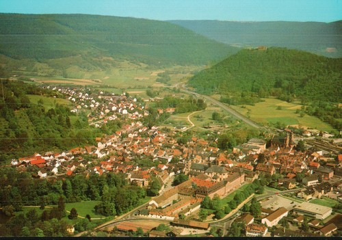 Amorbach stadtansicht - ak,