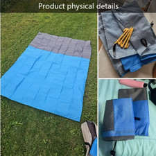 Stranddecke Sanddicht Wasserdicht 200x140cm Picknickdecke Leicht Reise Outdoor