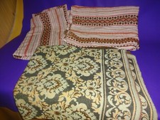 alte bunte  Stoffe Gardinen