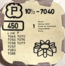 Peseux Cal. 7040 Ref. 450 Vintage Uhrenteil Ersatzteil 7046 7050 7056 7057