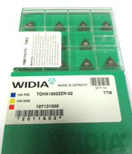 10 WIDIA Wendeplatten zum Fräsen TOHX 1002 ZZR-02 TTM HW-P25 / M25 Neu H58730