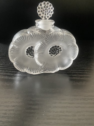 Lalique flacon deux fleur - lalique,