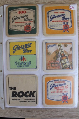 Versch bierdeckel - versch.,