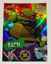 Panini Teenage Mutant Ninja Turtles TMNT Karten Raph Limited Edition