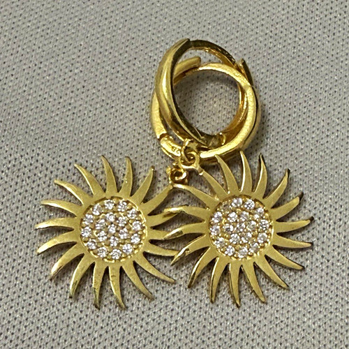 925 sterling silber vergoldete - 925,