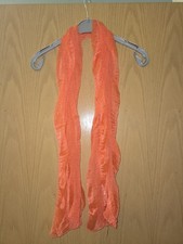 Schal Tuch lachsfarben gebraucht