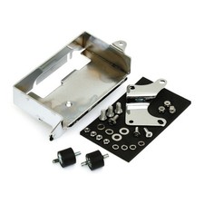 Batterie Halter Kit Chrom für