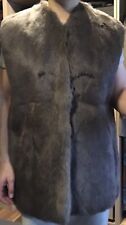 Kaninchen Pelz Weste XL PellIccia Fourrure Mex Piel Päls Fur Kanin Pelzweste