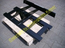 Palettengabel bzw. Gabelträger für Striegel Hoflader