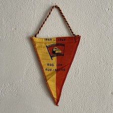 Lokomotive Aue Wimpel 1969 für 20 Jahre des Bestehens