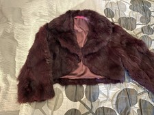 Echt Pelz Bolero Damen Gr S/M. Made In Italy. Sehr Guter Zustand Top Zustand .