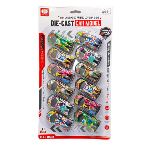 12er set spielzeugautos - set, –