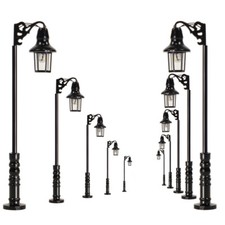 10Stk. 1:160 Spur N Modelleisenbahn Lampe Straßenlaterne 47mm Mini Garten