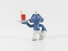 Schlumpf Schlümpfe == 2.0162 == Kellner / waiter Schleich smurf