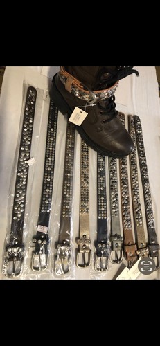 Stiefelband leder nieten - stiefelband,