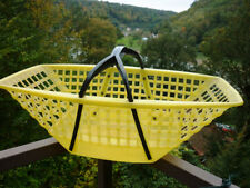 Original DDR Einkaufskorb Korb Plastik gelb auch als Wäschekorb nutzbar