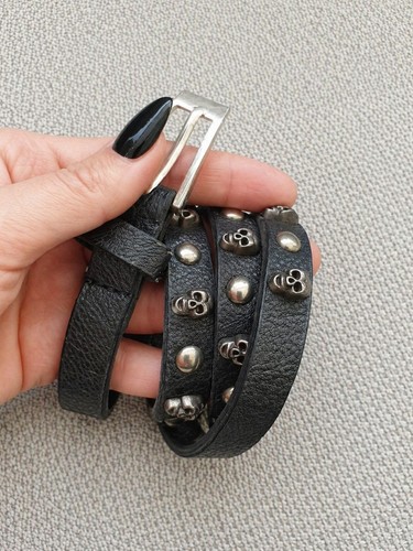 Damen gürtel totenkopf gothic - damen,
