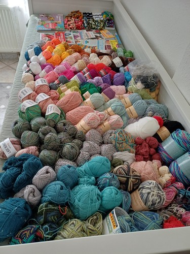 Xxl wollpaket konvolut 5 - 7,5, kg