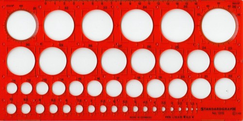 Schablone standardgraph 1315 - schablone,