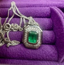 950er Platin Anhänger Mit