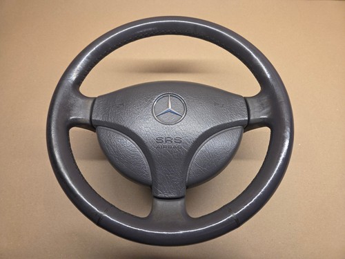 Lenkrad leder grau - leder,