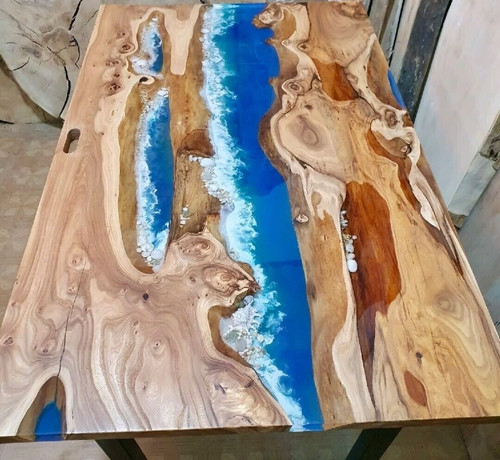 Epoxid river esstisch blaues - river,