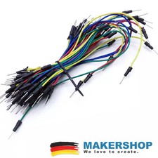 65 Jumper Wire Steckbrett Steckboard Steckbrücken Raspberry Pi Arduino Kabel ...