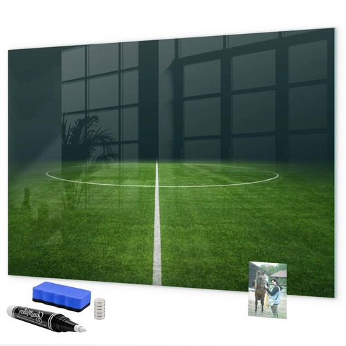 Glas magnetboard beschreibbar - glas,
