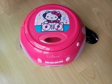 Lexibook RCD102 HK Hello Kitty Kinder Radio CD Player AUX Batterie Tragbar Rosa