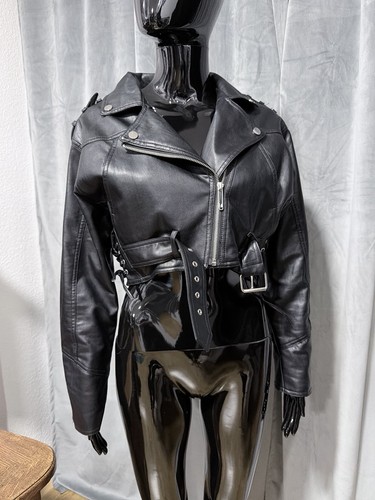 Cropp damen biker lederjacke - cropp,
