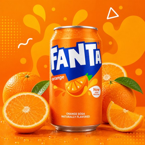 Fanta orange 355ml inkl - (usa),