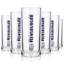 6x Flensburger Pilsener Glas