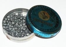 Schachtel Diabolos DDR 4.5 mm Luftgewehr VEB Sprengstoffwerk Schönebeck Elbe - a