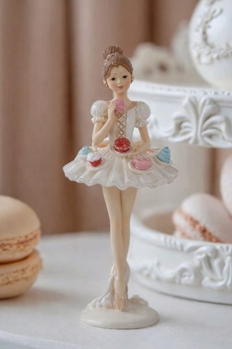 Dekorative ballerina macaron - dekorative,