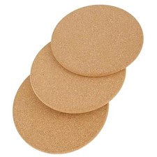 3 Stk. Topfuntersetzer Kork Untersetzer Pfannenuntersetzer rund ca. 19,5 x 1 cm