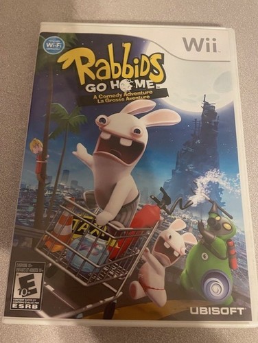 Nintendo wii rabbids home - rabbids,