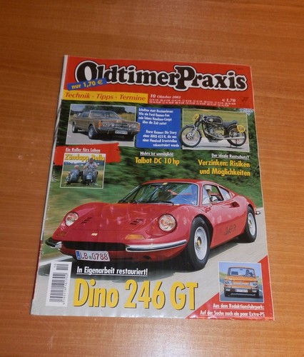 Oldtimer praxis 2003 - praxis, 10/2003,