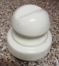 Alter Isolator Kopf Keramik / Porzellan