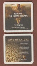 Beer mat, coaster, Guinness