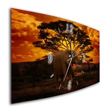 BM Wanduhr 60 cm x 30 cm