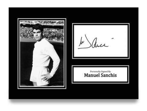Manuel sanchis handsigniertes - sanchis,