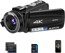 ORDRO 4K Videokamera Camcorder