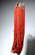 antike Glasperlen Halskette