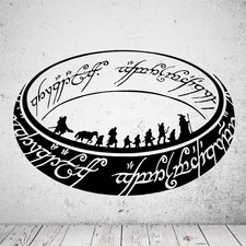 Wandtattoo herr der ringe - der, ringe-ring