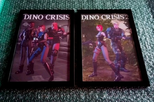 Dino crisis print poster - dino,