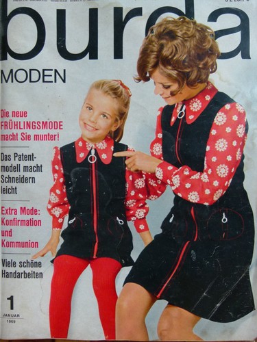 Altes burda modeheft ausgabe - altes,